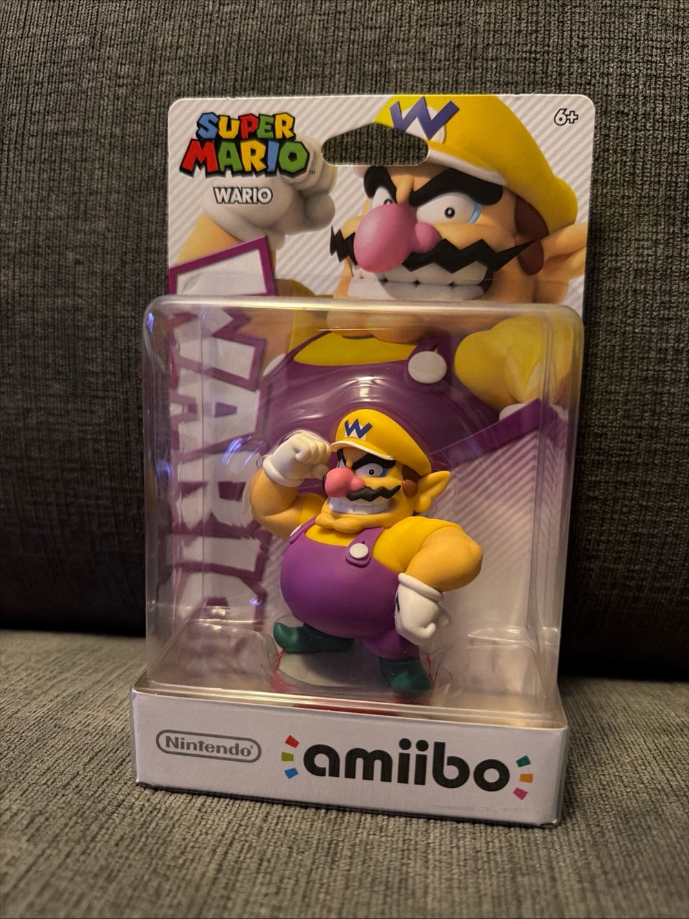 Wario Super Mario Bros Nintendo Amiibo - New, Sealed - Wii U/3DS